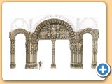4.3.02-Portico de la Gloria-Catedral de Santiago-Dibujo